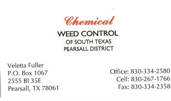 Chemical Weed Control