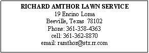 robert amhurst lawn care